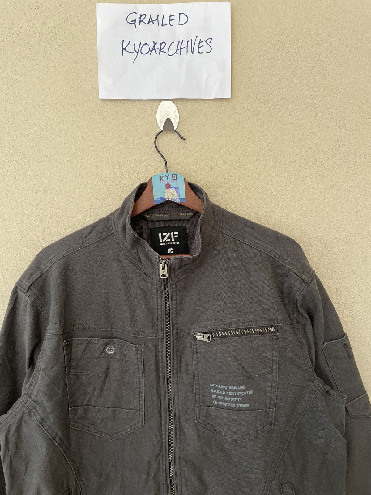 Japanese Brand IZF TACTICAL COMBAT JACKET Size US L / EU 52-54 / 3 - 3 Thumbnail