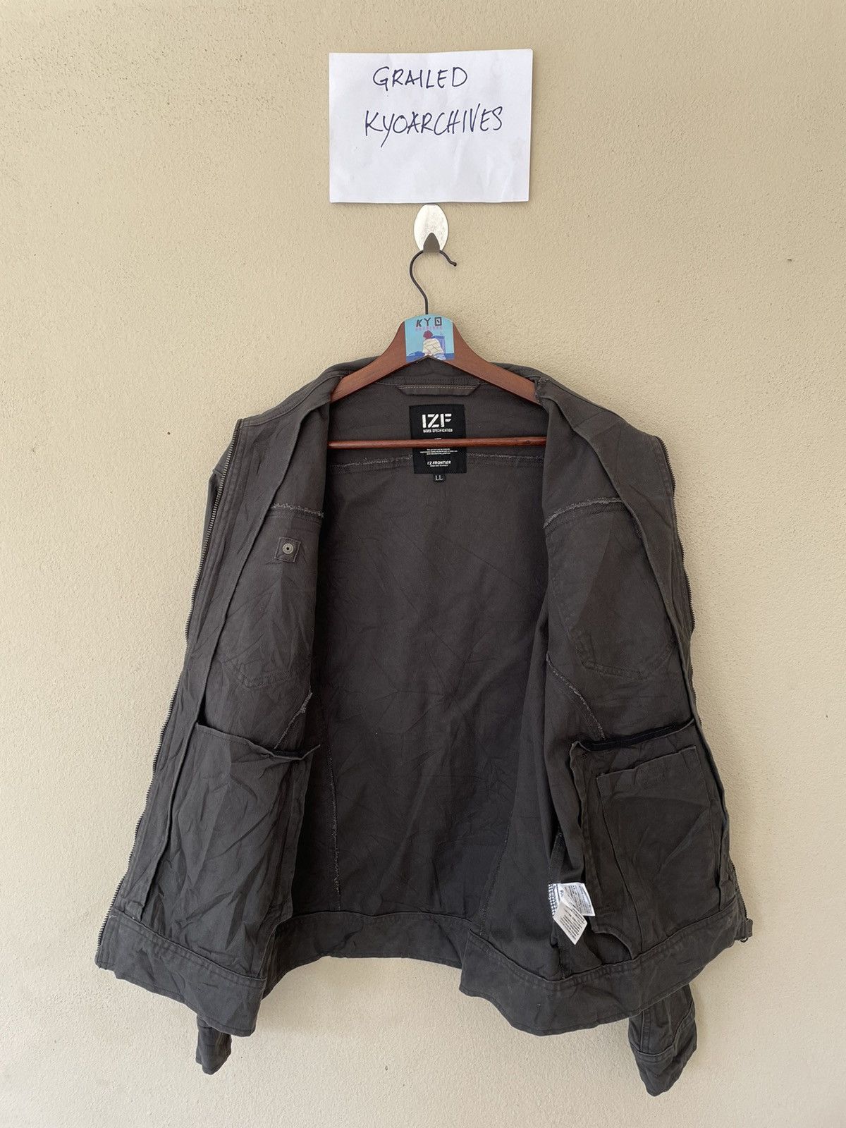 Japanese Brand IZF TACTICAL COMBAT JACKET Size US L / EU 52-54 / 3 - 8 Thumbnail
