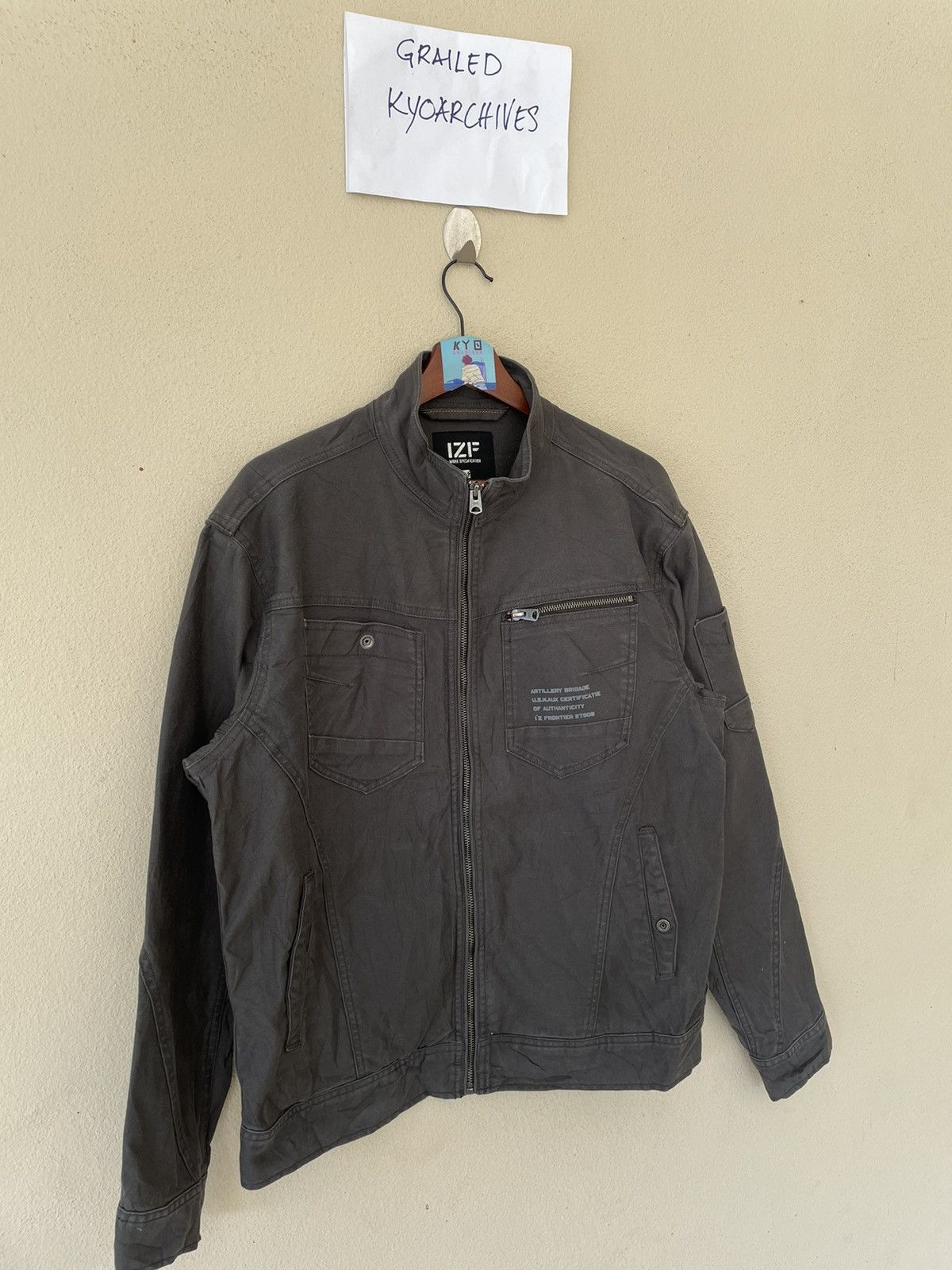 Japanese Brand IZF TACTICAL COMBAT JACKET Size US L / EU 52-54 / 3 - 2 Thumbnail