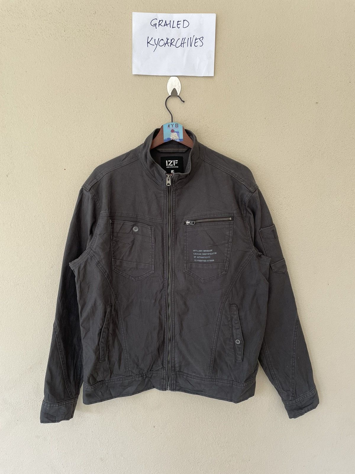 Japanese Brand IZF TACTICAL COMBAT JACKET Size US L / EU 52-54 / 3 - 1 Thumbnail