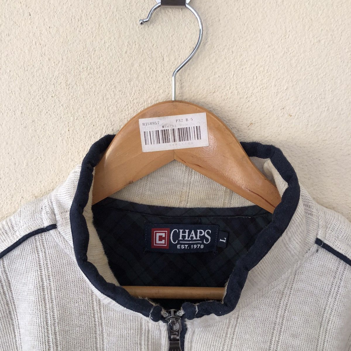 Chaps VINTAGE HALF ZIPPER CHAPS RALPH LAUREN Size US L / EU 52-54 / 3 - 8 Thumbnail