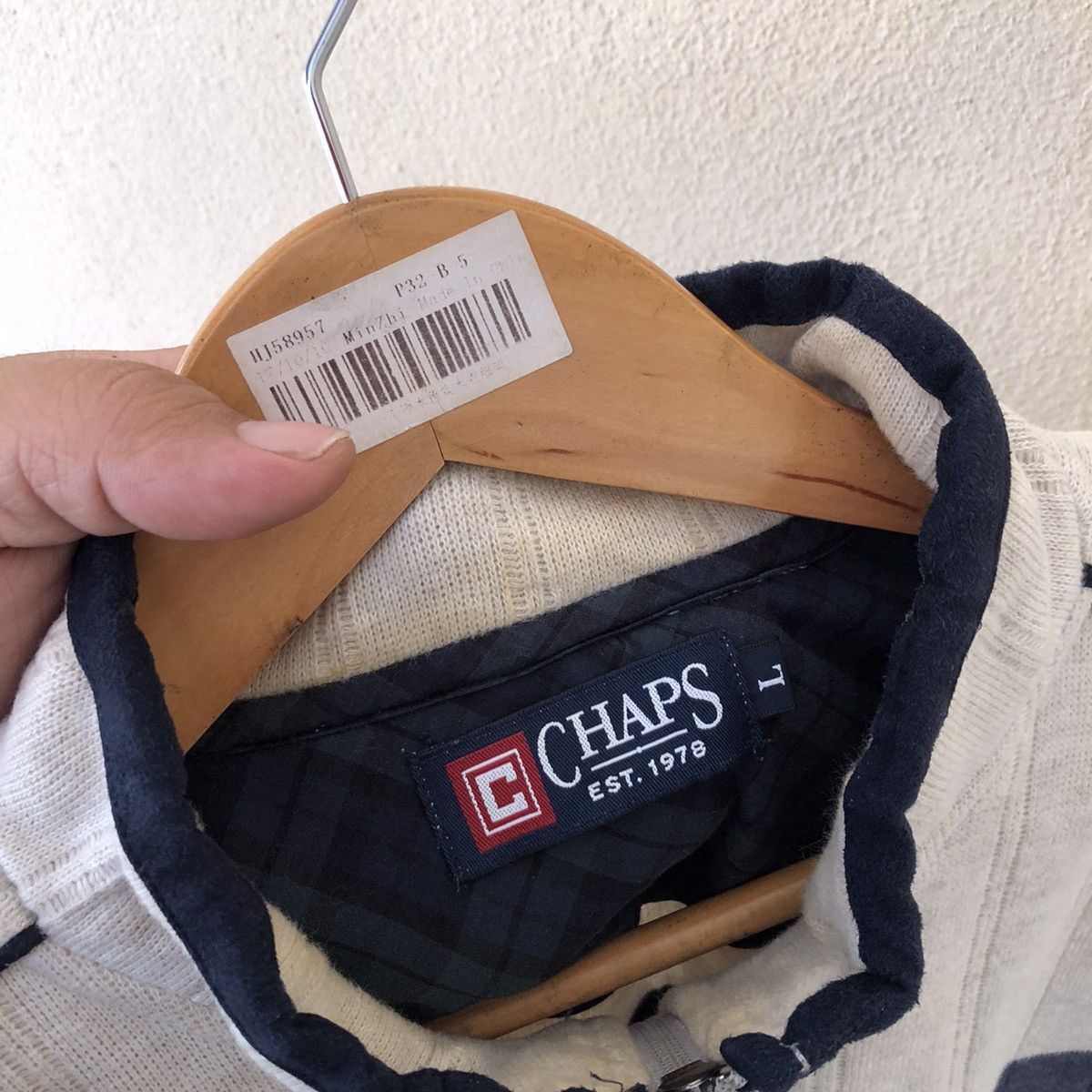 Chaps VINTAGE HALF ZIPPER CHAPS RALPH LAUREN Size US L / EU 52-54 / 3 - 11 Thumbnail