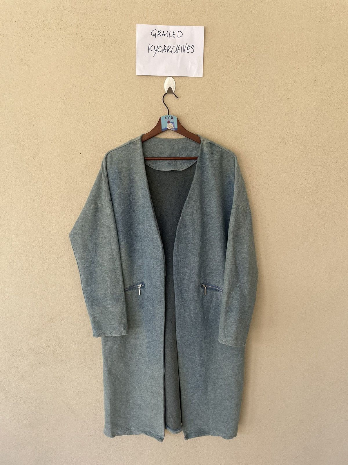 Japanese Brand DENIM CARDIGAN PARKAS Size US L / EU 52-54 / 3 - 1 Thumbnail