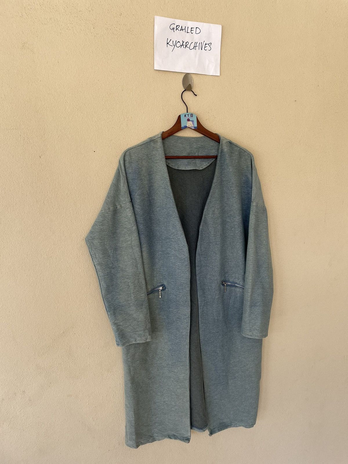 Japanese Brand DENIM CARDIGAN PARKAS Size US L / EU 52-54 / 3 - 2 Thumbnail