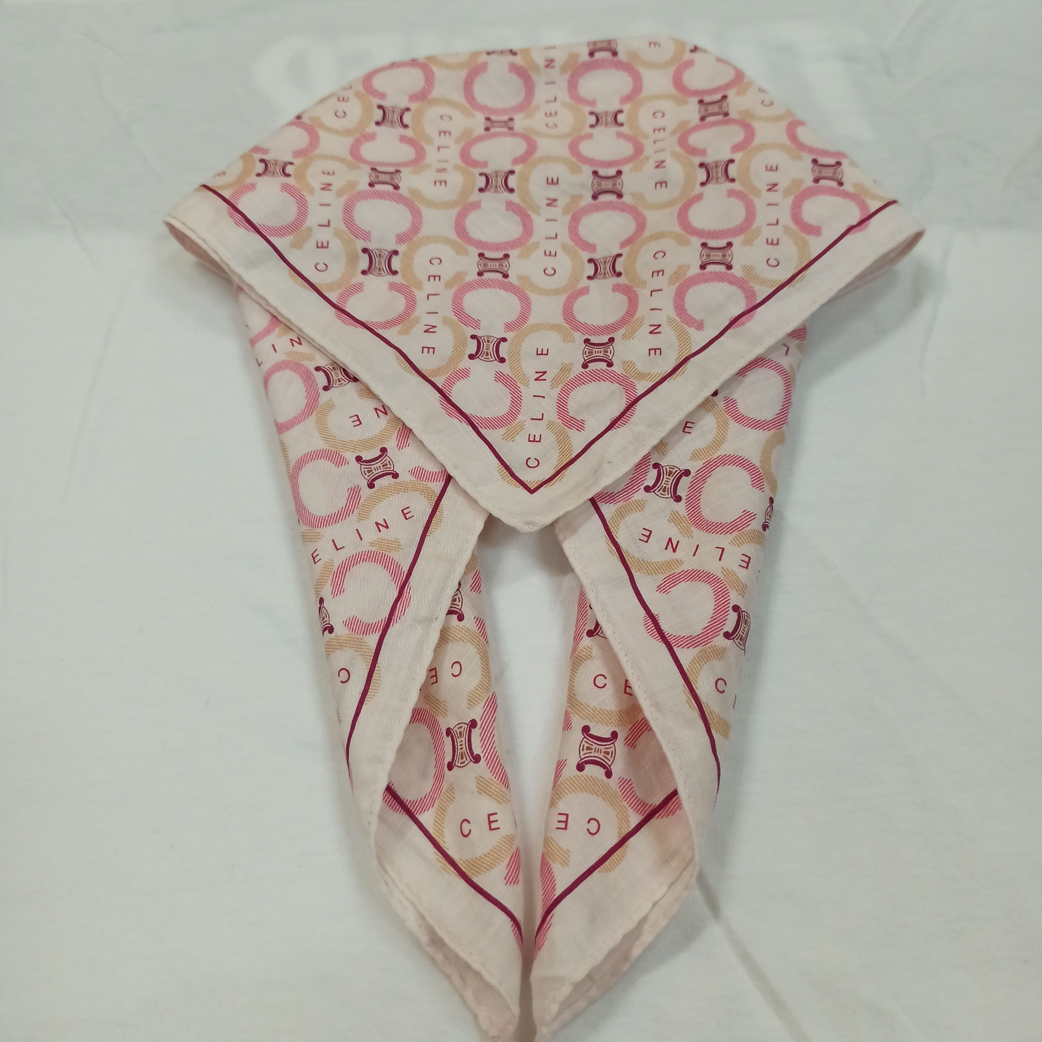 Celine Celine Handkerchief Monogram Logo Size ONE SIZE - 4 Thumbnail