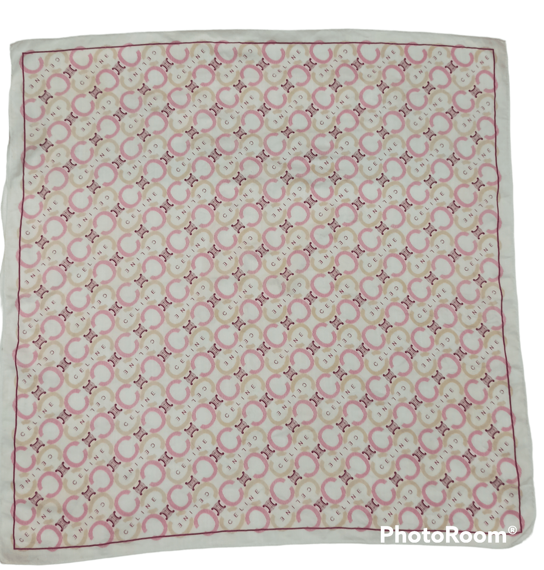 Celine Celine Handkerchief Monogram Logo Size ONE SIZE - 3 Thumbnail