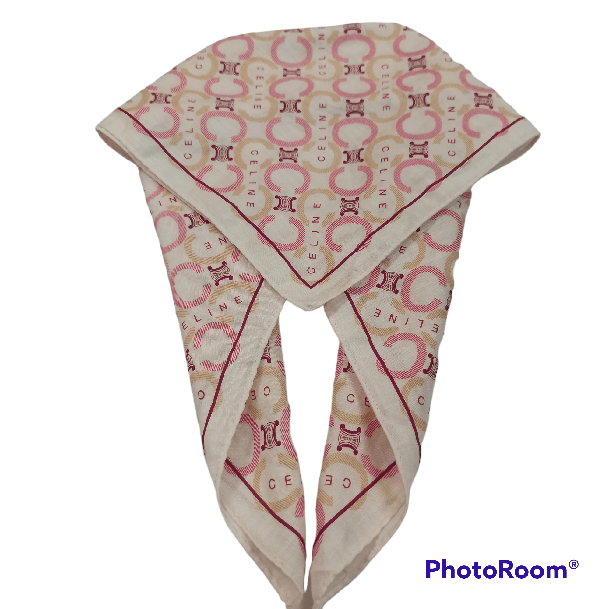 Celine Celine Handkerchief Monogram Logo Size ONE SIZE - 5 Thumbnail