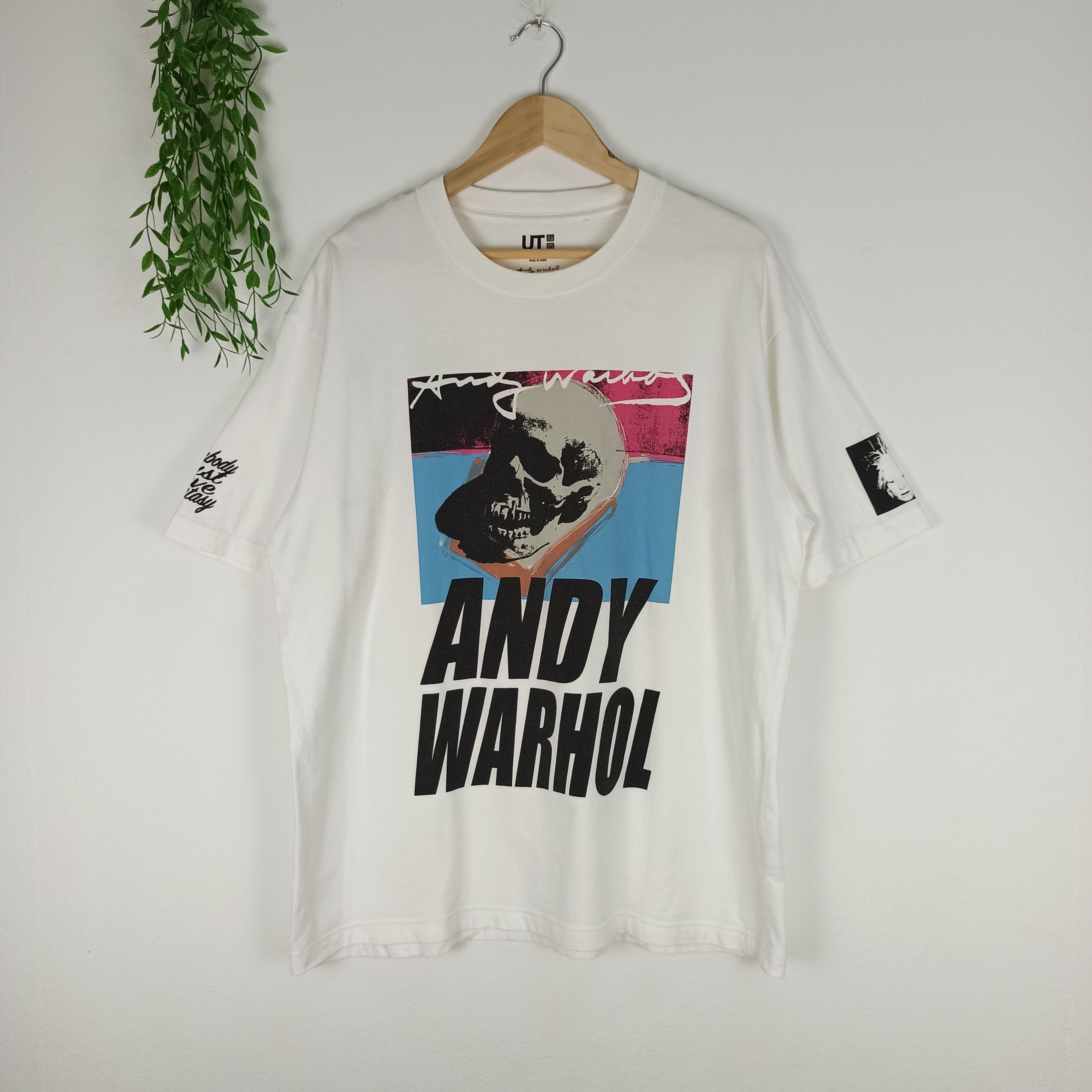 Andy Warhol RARE🔥 ANDY WARHOL POP ART T SHIRT NICE DESIGN ARTIST Size US L / EU 52-54 / 3 - 1 Thumbnail