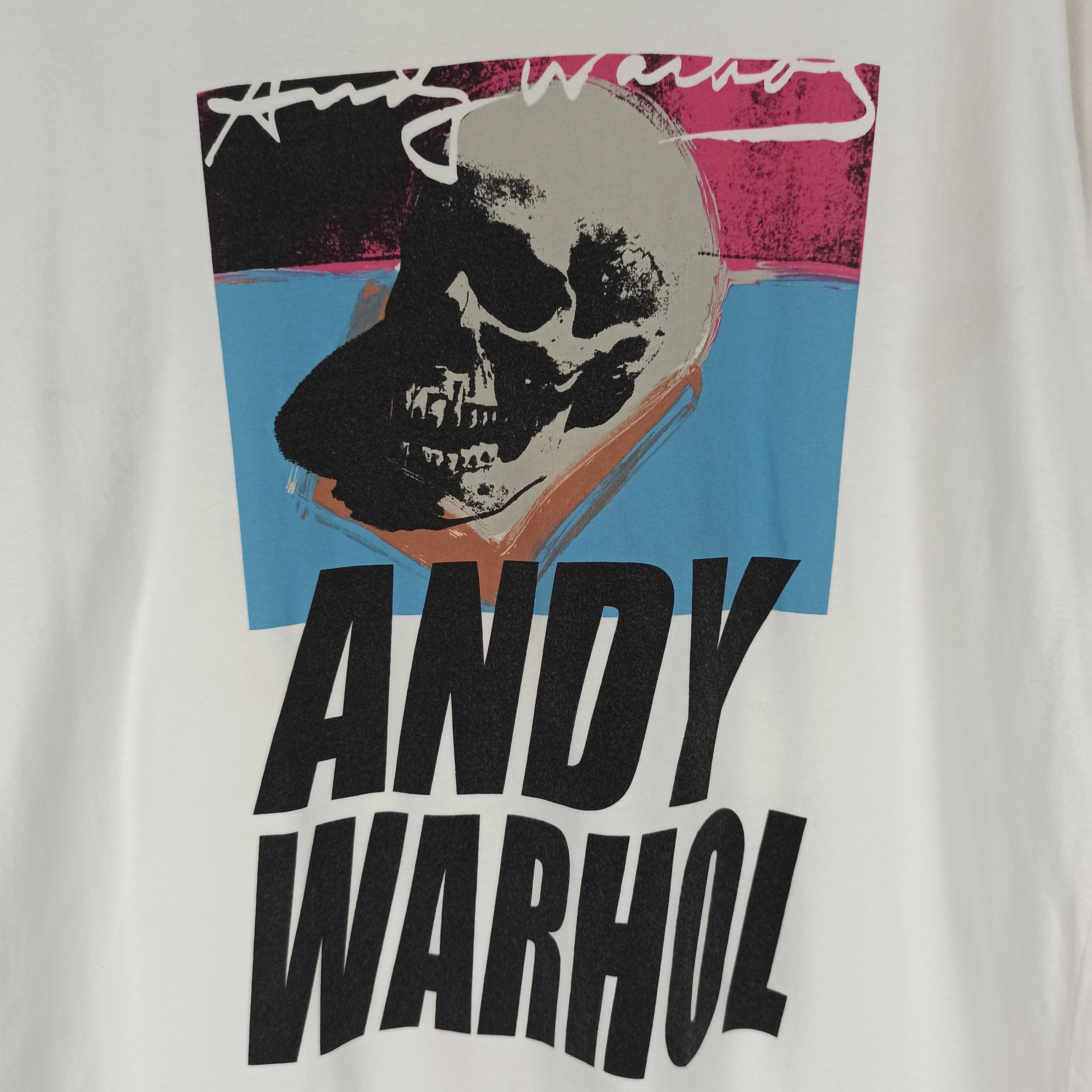Andy Warhol RARE🔥 ANDY WARHOL POP ART T SHIRT NICE DESIGN ARTIST Size US L / EU 52-54 / 3 - 2 Thumbnail