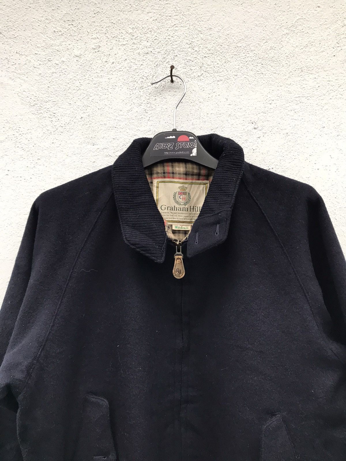 Japanese Brand Graham Hill Wool Style Jacket Size US L / EU 52-54 / 3 - 2 Thumbnail