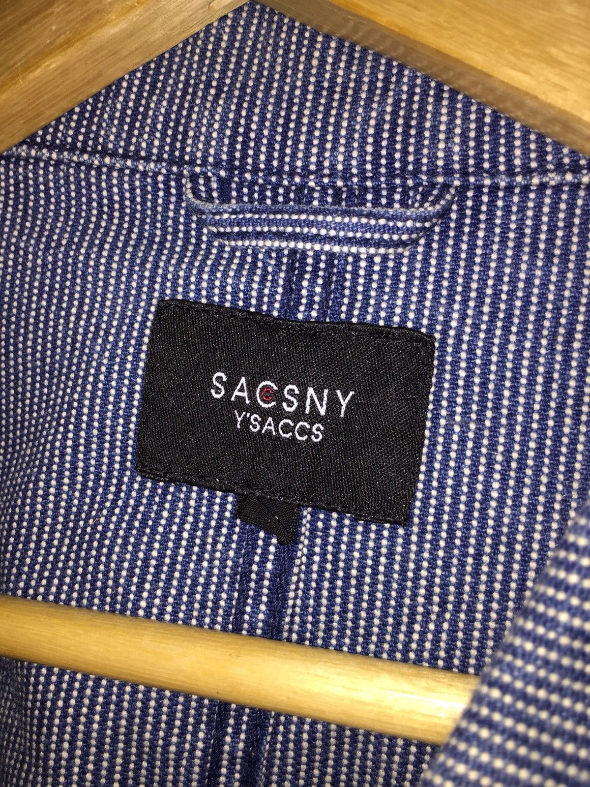 Yohji Yamamoto Hickory Stripe Chore Worker jacket Size US XL / EU 56 / 4 - 3 Thumbnail