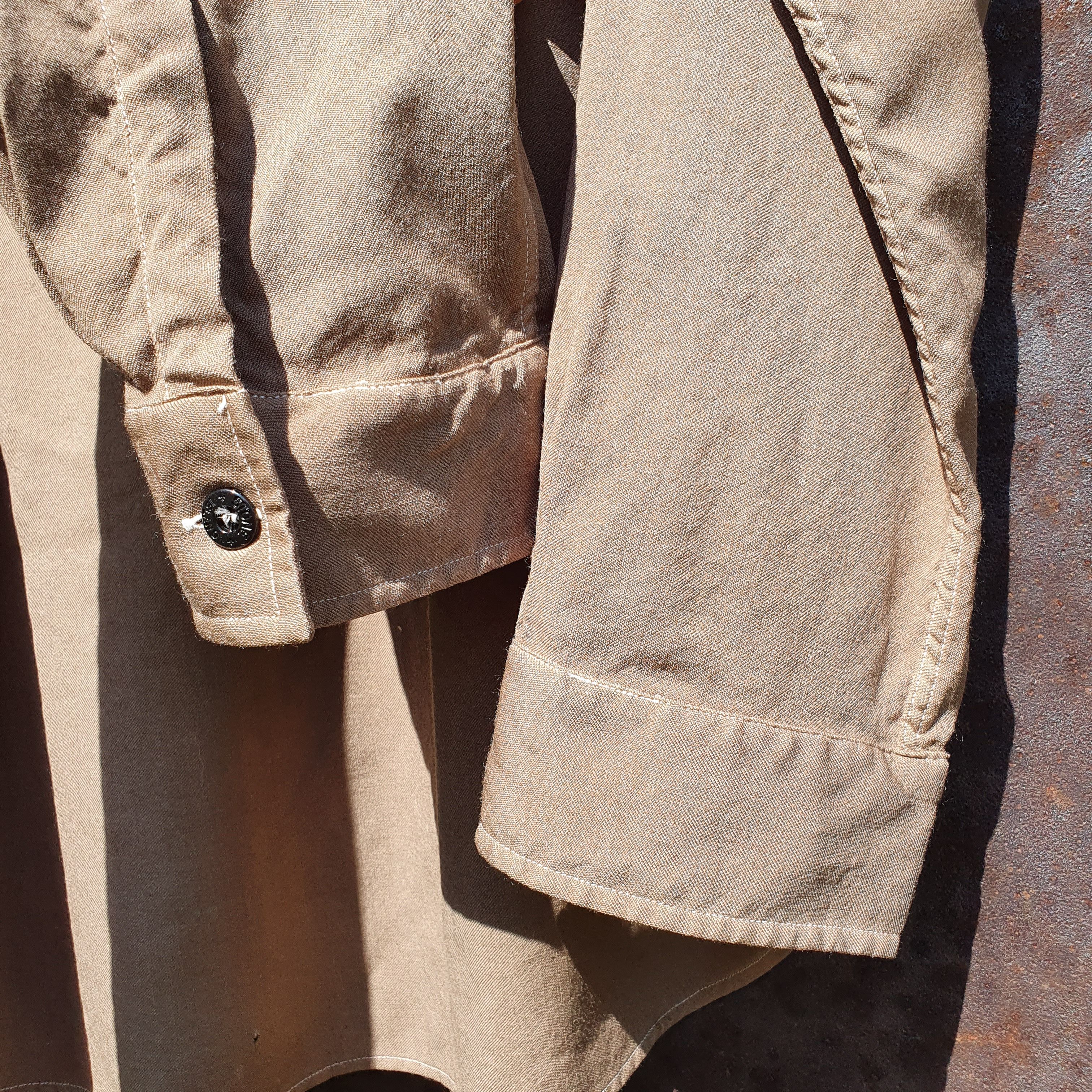 Stone Island × Vintage Vintage Wool Stone Island Rare Size Shirt Size US XL / EU 56 / 4 - 8 Thumbnail