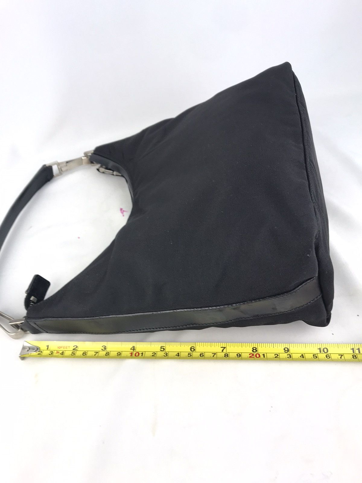 Gucci 🔥Rare🔥Authentic Gucci Black Hobo Shoulderbag Size ONE SIZE - 19 Thumbnail