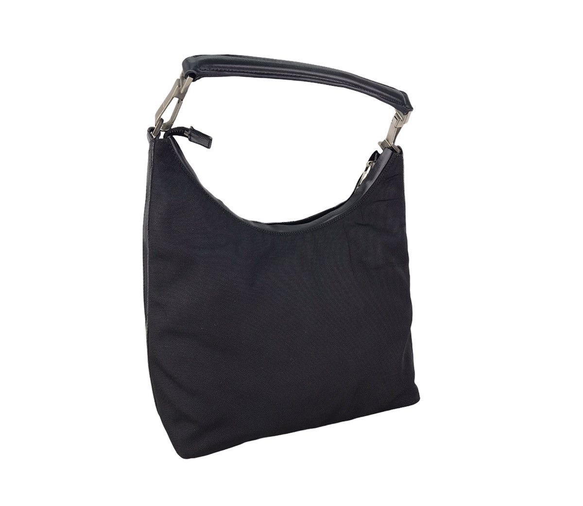 Gucci 🔥Rare🔥Authentic Gucci Black Hobo Shoulderbag Size ONE SIZE - 2 Thumbnail