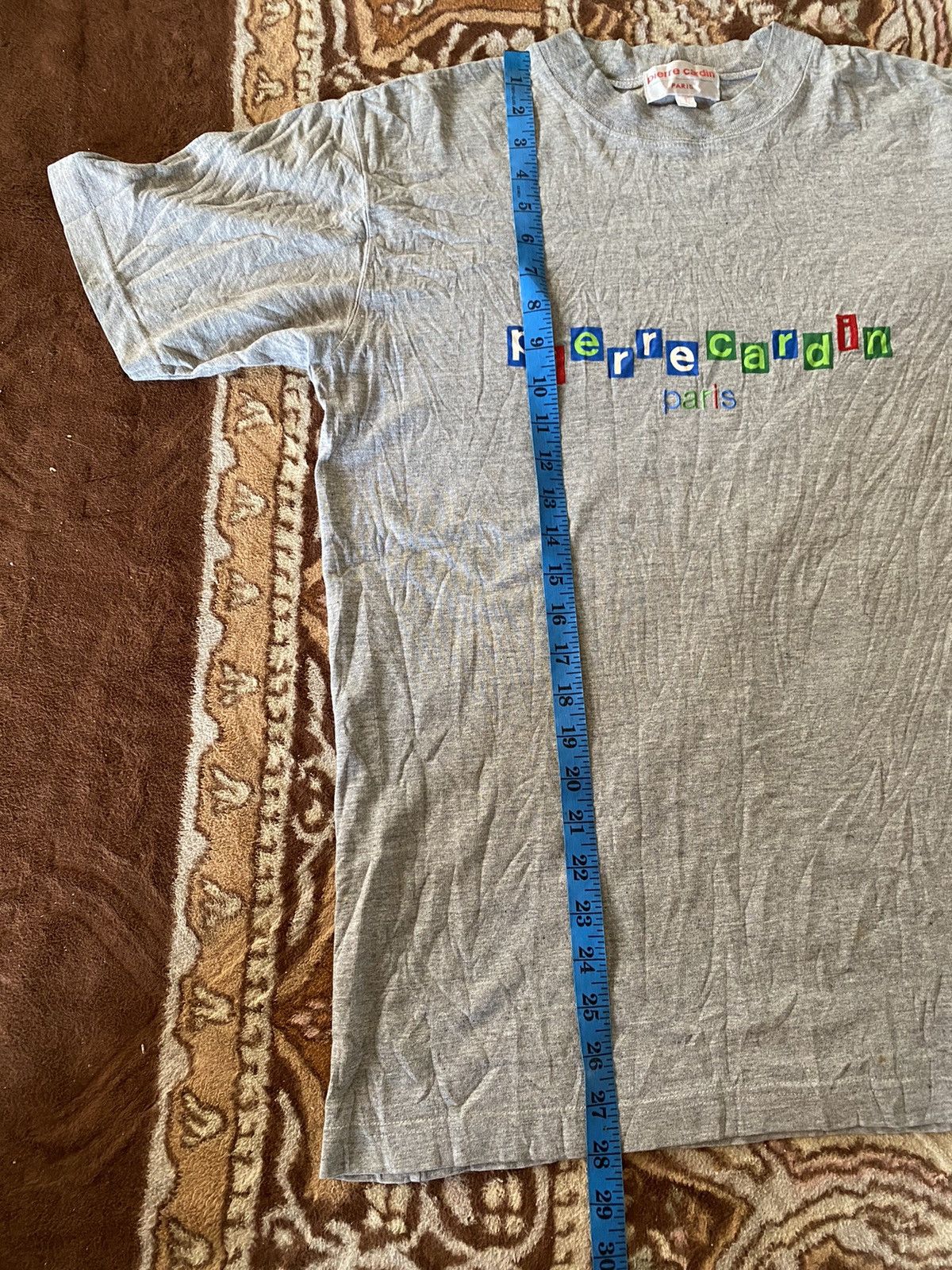 Pierre Cardin Vintage Pierre Cardin Paris Spellout Shirt Size US M / EU 48-50 / 2 - 8 Thumbnail