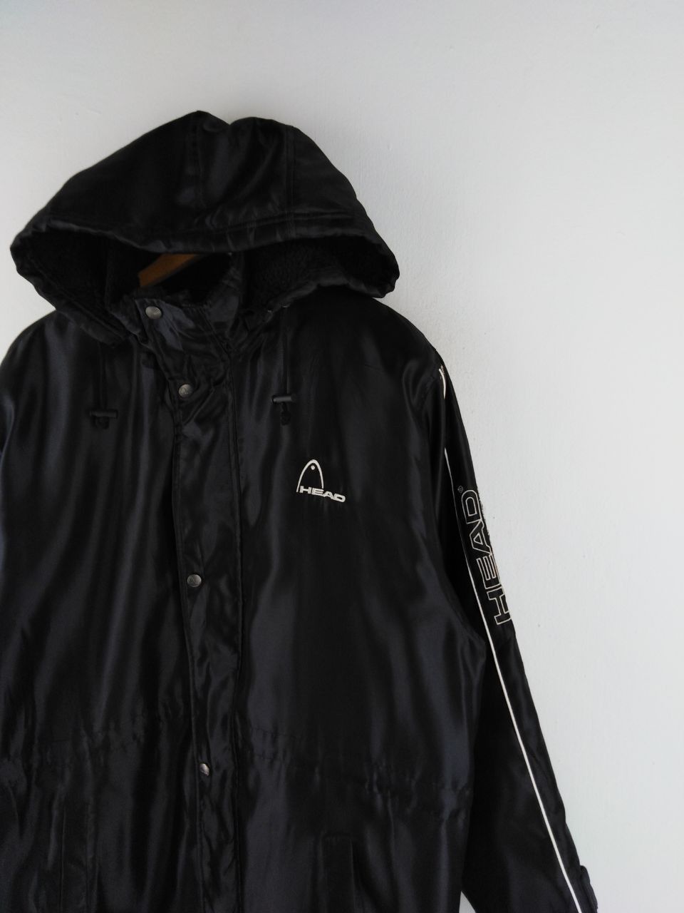 Japanese Brand HEAD WINTER BLACK JACKET Size US M / EU 48-50 / 2 - 7 Thumbnail