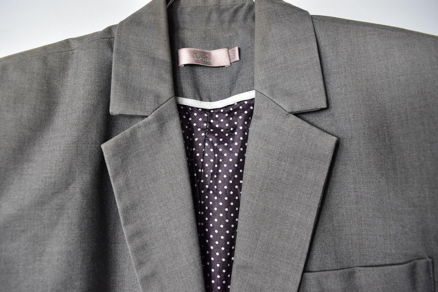 Christian Dior Monsieur dior HOMME / plain tailored jacket / 28586 - 826 72 Size US M / EU 48-50 / 2 - 6 Thumbnail