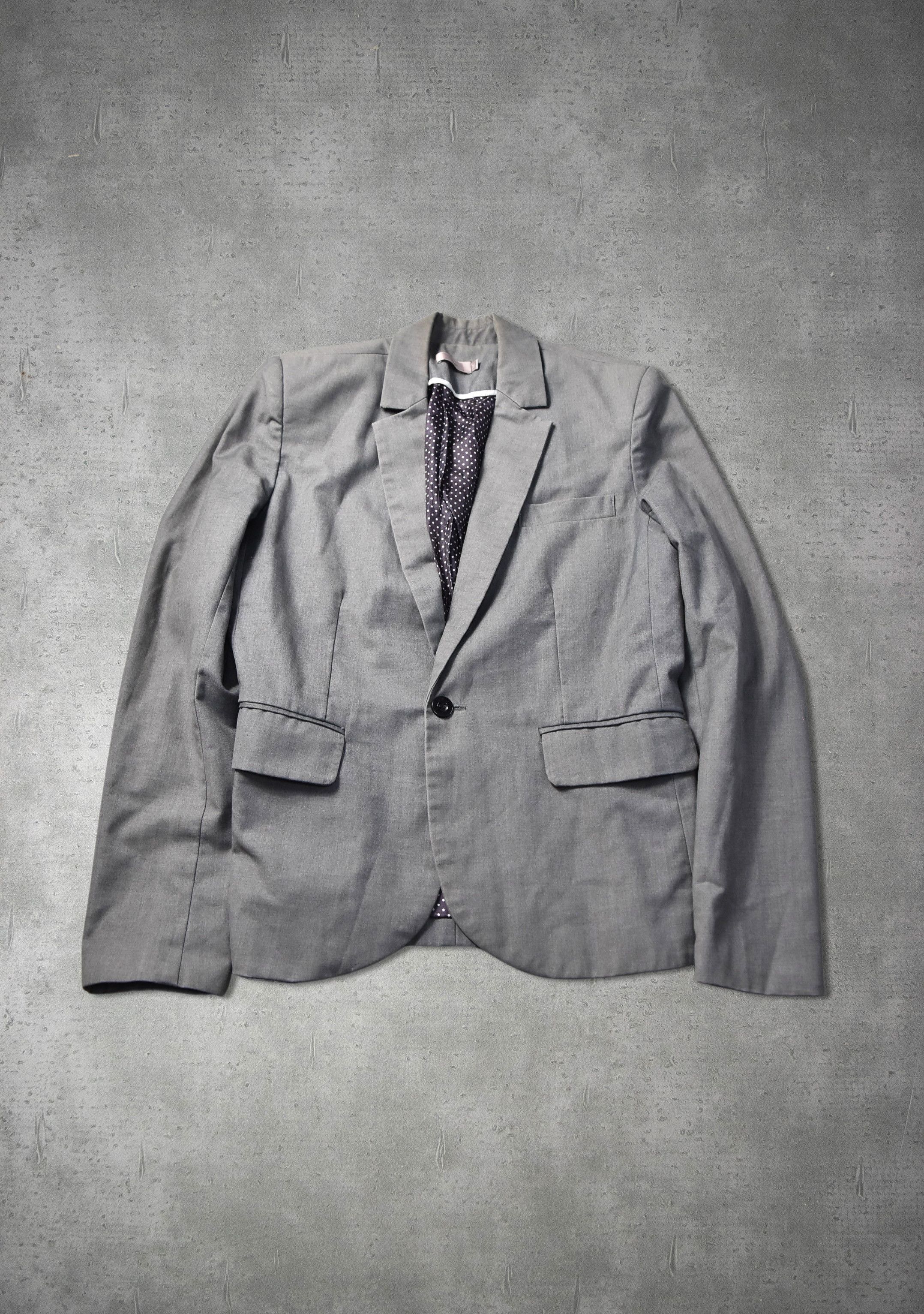 Christian Dior Monsieur dior HOMME / plain tailored jacket / 28586 - 826 72 Size US M / EU 48-50 / 2 - 1 Thumbnail