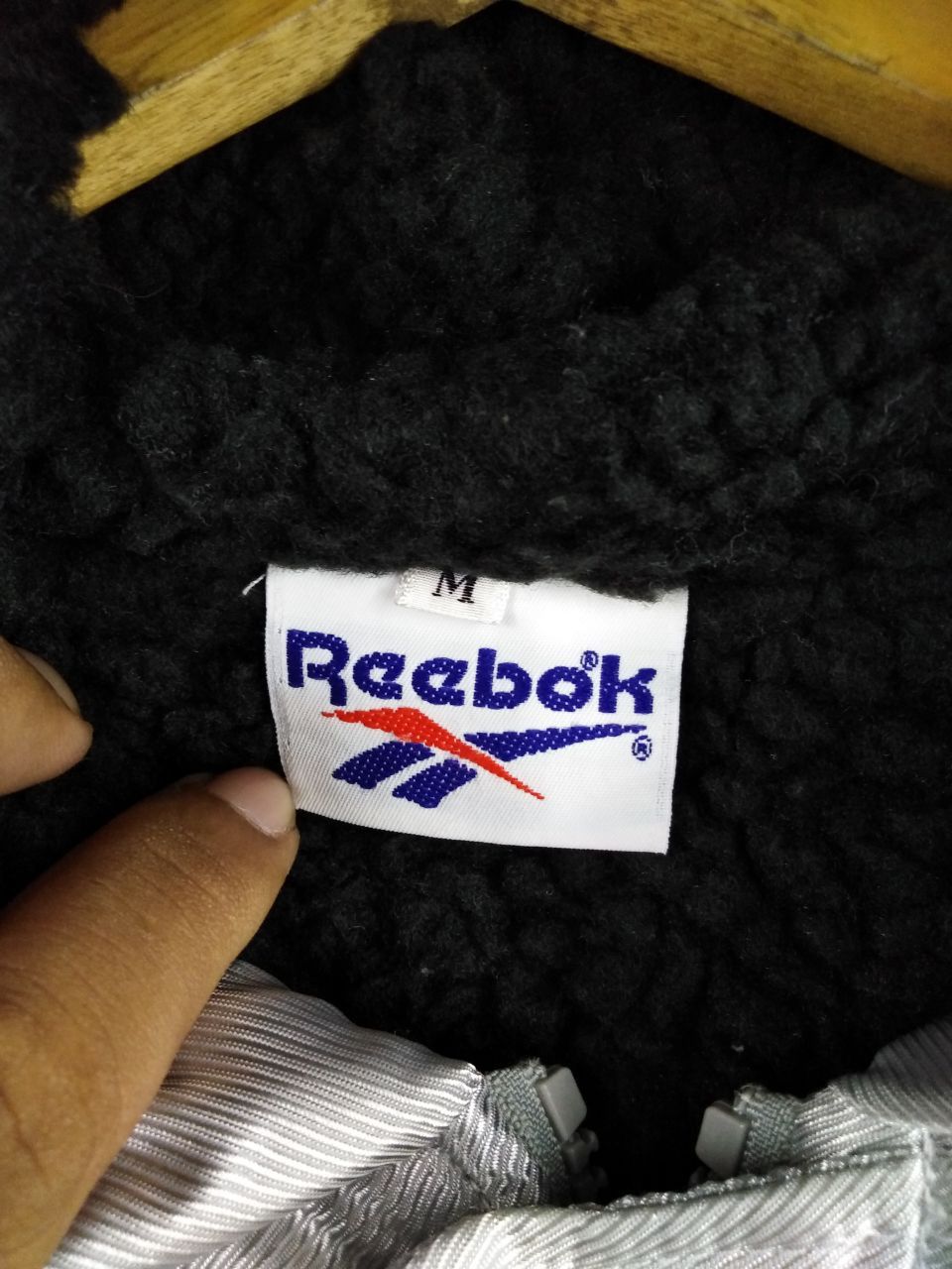 Reebok REEBOK BIG LOGO SILVER WINTER JACKET Size US M / EU 48-50 / 2 - 8 Thumbnail