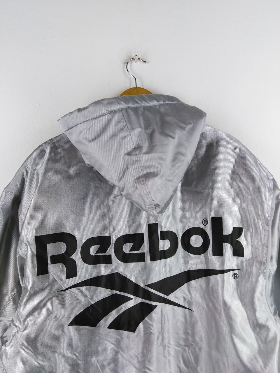 Reebok REEBOK BIG LOGO SILVER WINTER JACKET Size US M / EU 48-50 / 2 - 6 Thumbnail