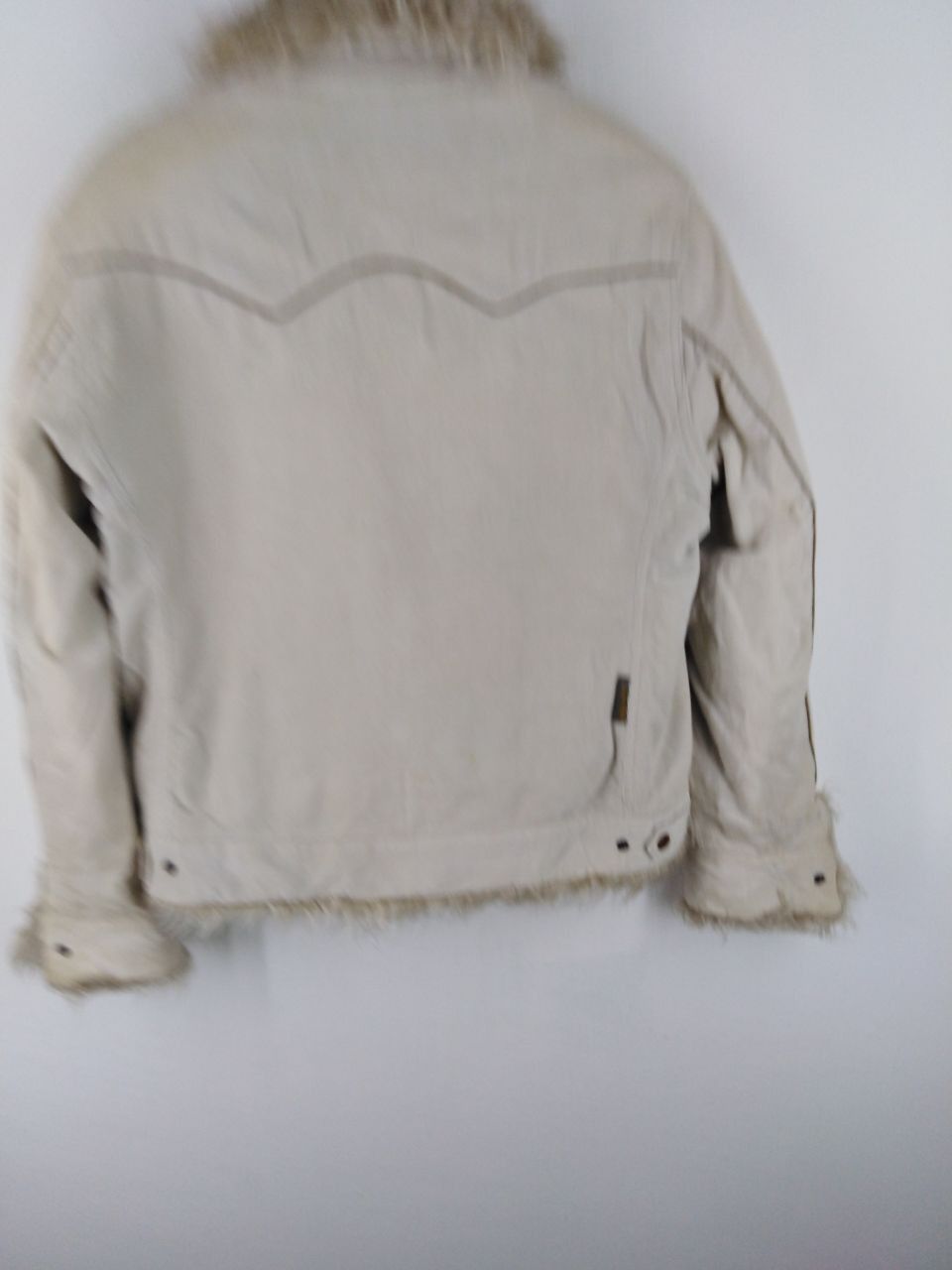 Liberty LIBERTY BELL FUR INSIDE BUTTON UP WHITE JACKET Size US M / EU 48-50 / 2 - 10 Thumbnail