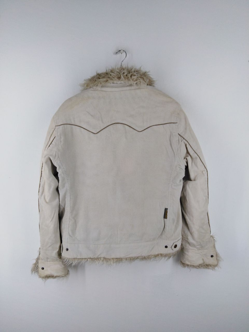 Liberty LIBERTY BELL FUR INSIDE BUTTON UP WHITE JACKET Size US M / EU 48-50 / 2 - 13 Thumbnail