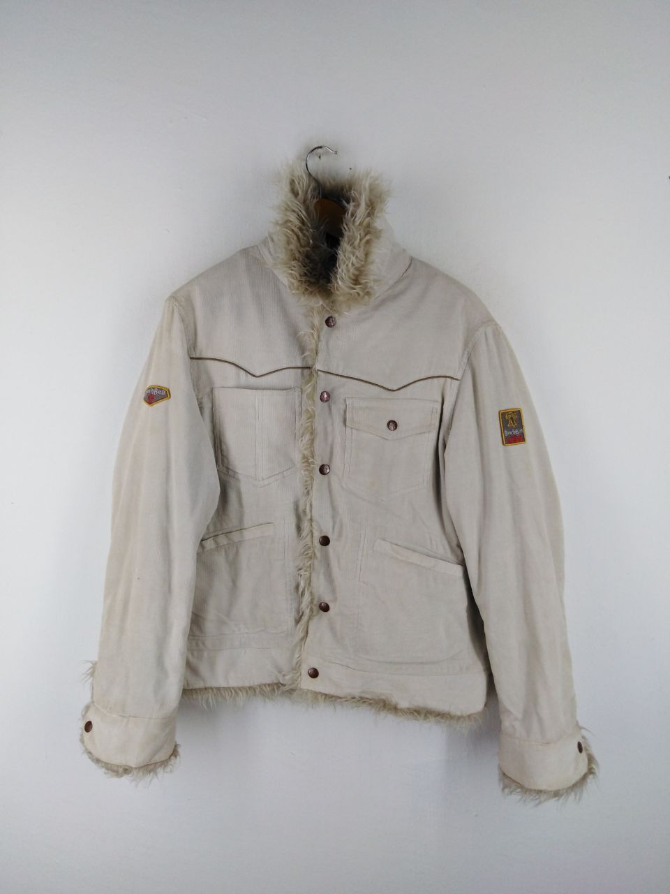 Liberty LIBERTY BELL FUR INSIDE BUTTON UP WHITE JACKET Size US M / EU 48-50 / 2 - 1 Thumbnail