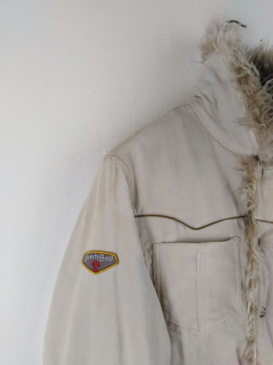Liberty LIBERTY BELL FUR INSIDE BUTTON UP WHITE JACKET Size US M / EU 48-50 / 2 - 11 Thumbnail