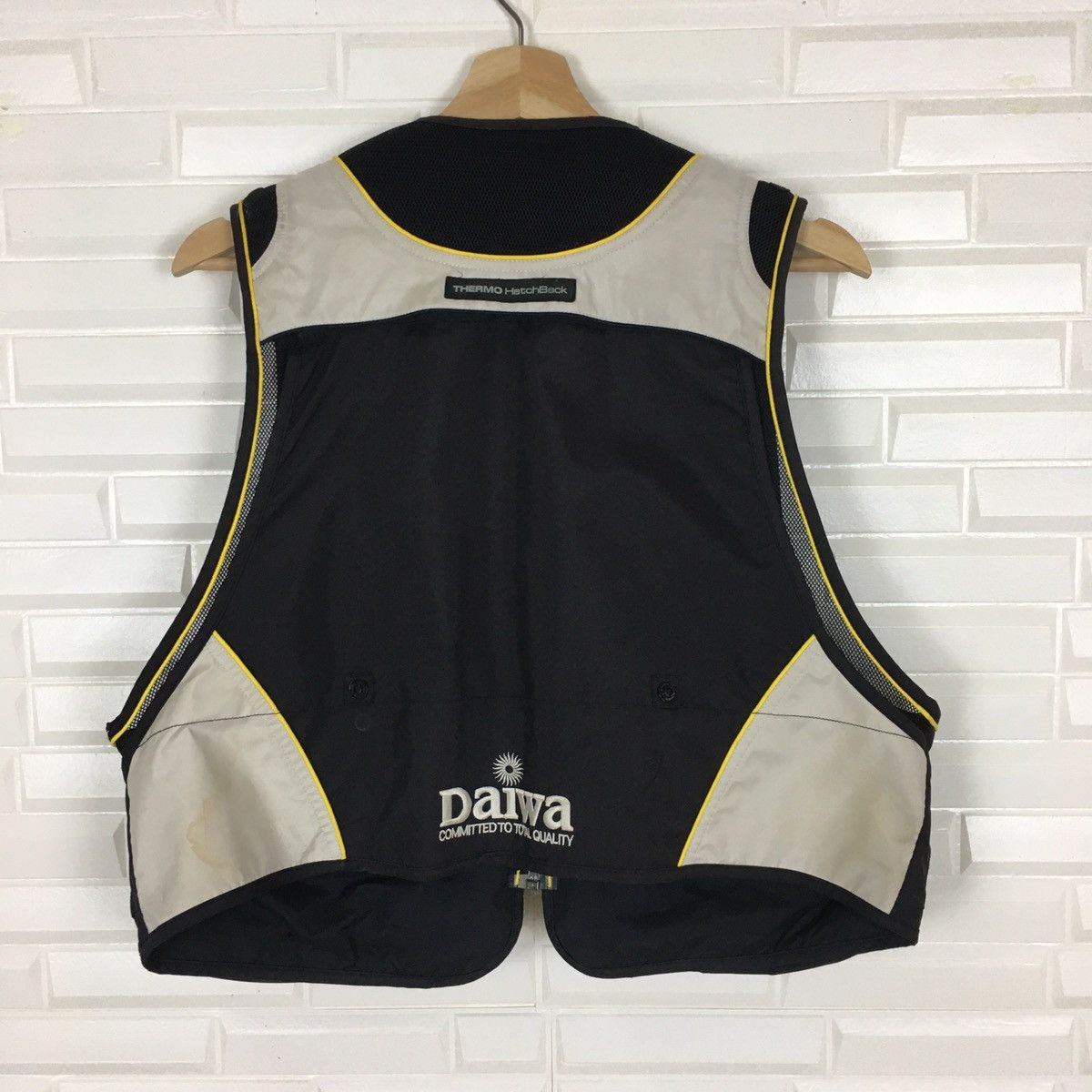 Japanese Brand Daiwa Multi Pocket Fishing Vest Size US M / EU 48-50 / 2 - 2 Thumbnail