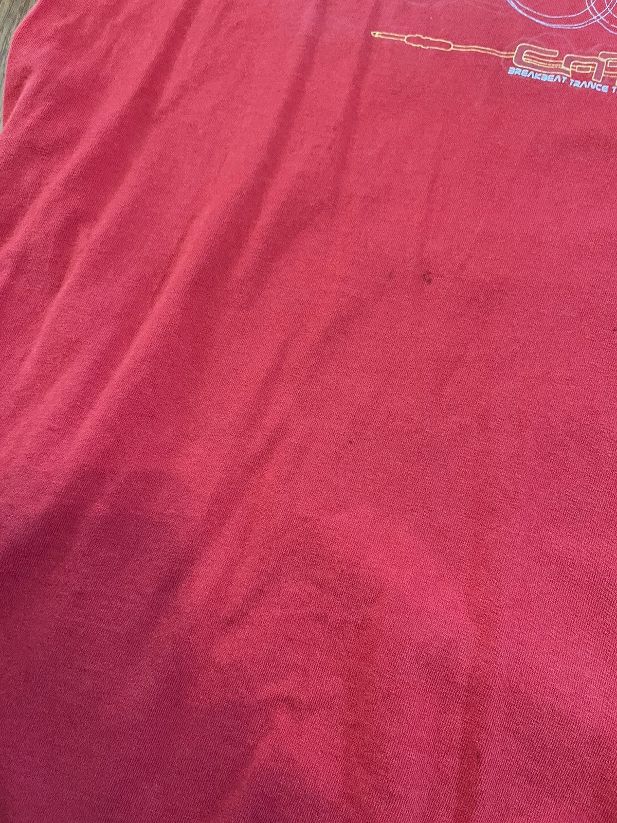Vintage Vintage 90s Caffeine Techno (et al) Chopped Tee Size US XL / EU 56 / 4 - 6 Thumbnail