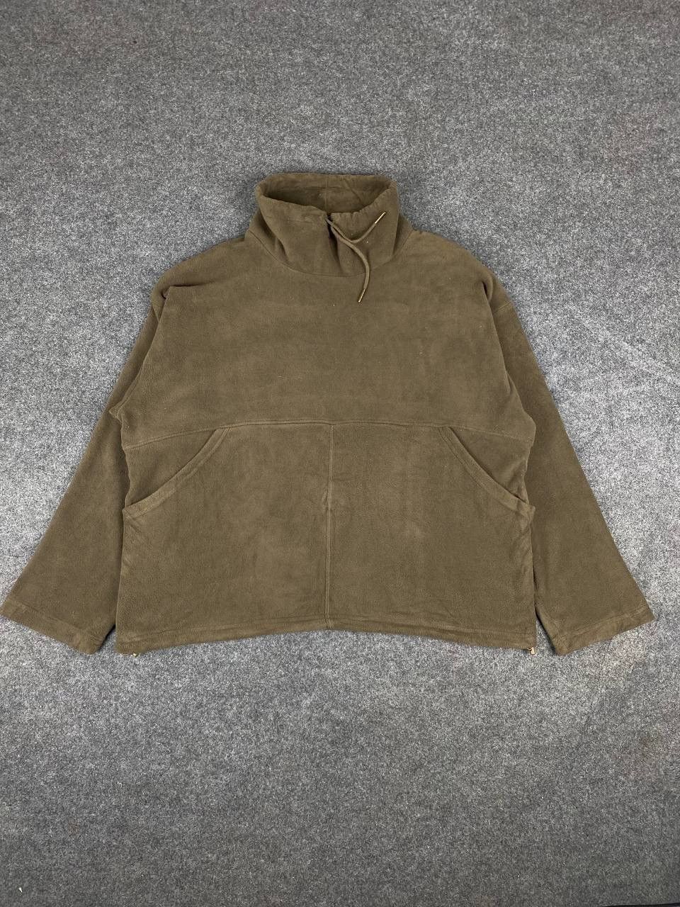 image of American Apparel x Avant Garde Vintage American Holic Fleece Sweater in Brown, Men's (Size Large)