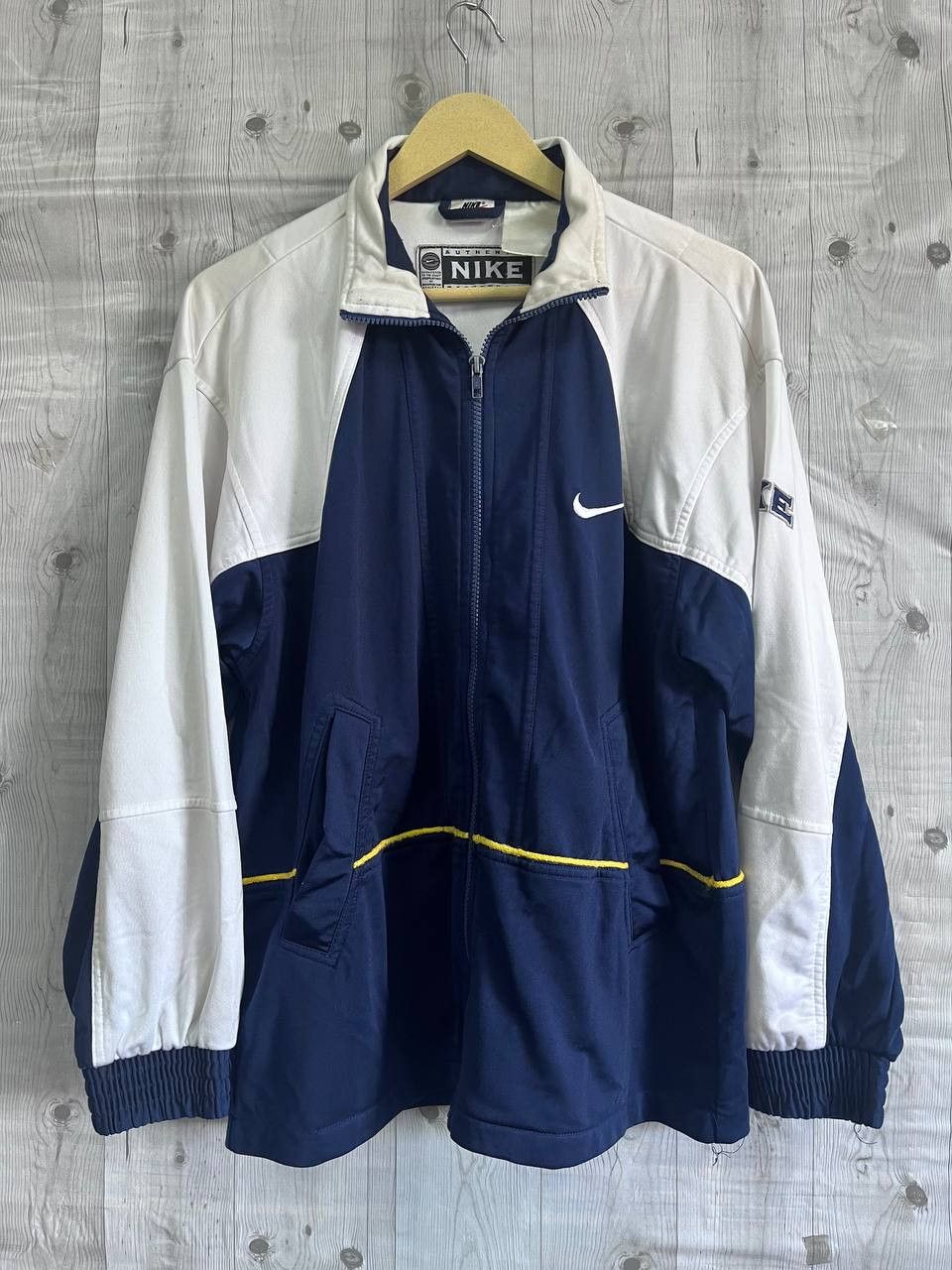 Nike × Vintage Vintage Nike Tracktop Made In USA Size US L / EU 52-54 / 3 - 1 Thumbnail