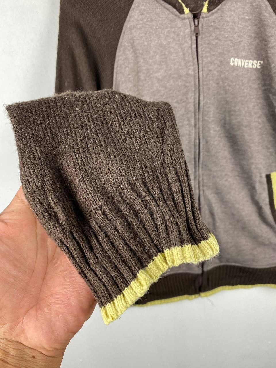 Converse converse hoody knit sleeves nice design Size US L / EU 52-54 / 3 - 5 Thumbnail