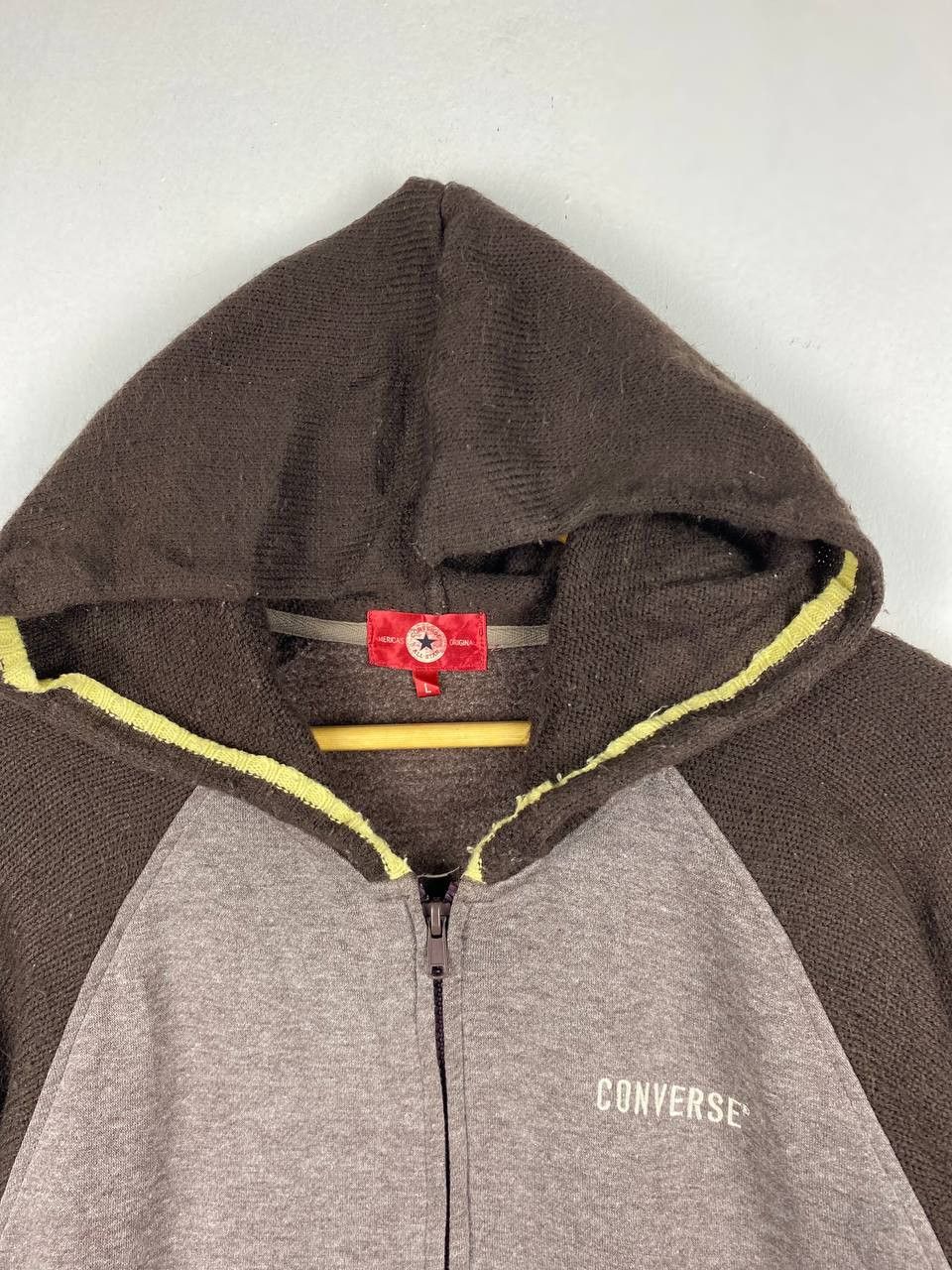 Converse converse hoody knit sleeves nice design Size US L / EU 52-54 / 3 - 2 Thumbnail