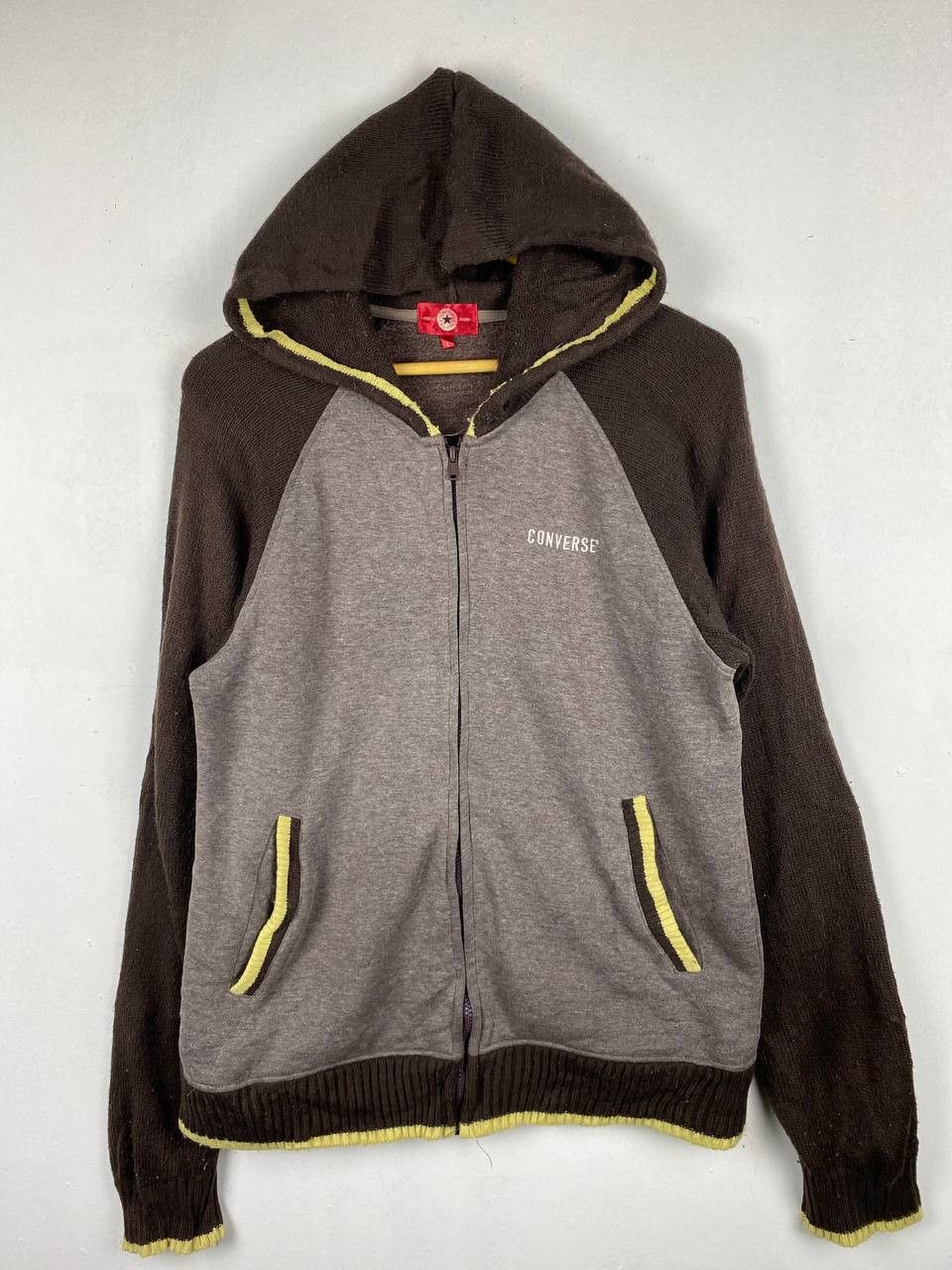 Converse converse hoody knit sleeves nice design Size US L / EU 52-54 / 3 - 1 Thumbnail