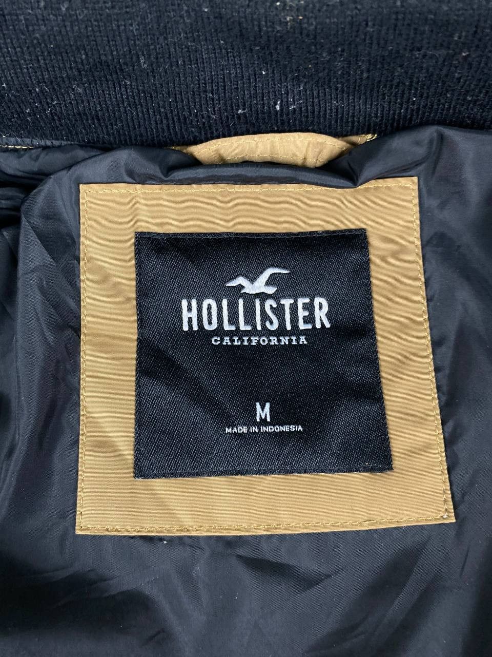 Hollister hollister brown bomber jacket nice design Size US M / EU 48-50 / 2 - 7 Thumbnail