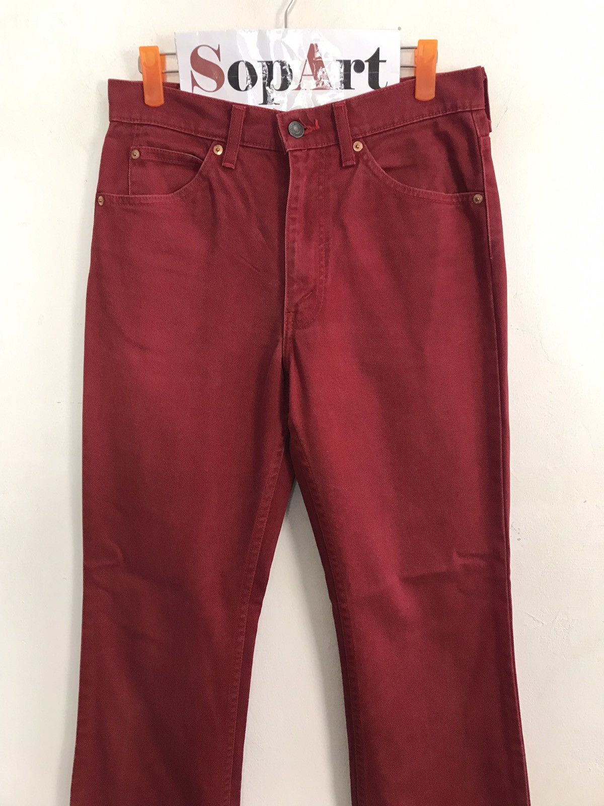 Japanese Brand × Levi's × Levi's Vintage Clothing Vintage Levi’s Red Colour Denim Jeans style Size US 30 / EU 46 - 3 Thumbnail