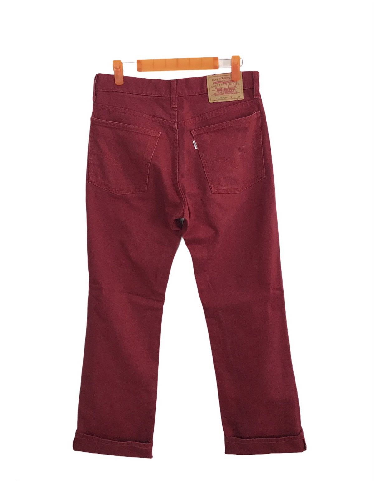 Japanese Brand × Levi's × Levi's Vintage Clothing Vintage Levi’s Red Colour Denim Jeans style Size US 30 / EU 46 - 2 Thumbnail