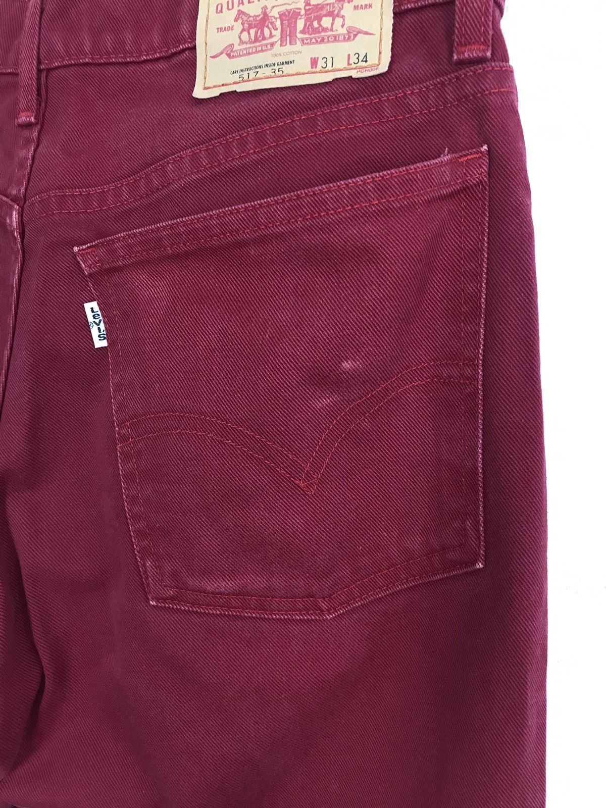 Japanese Brand × Levi's × Levi's Vintage Clothing Vintage Levi’s Red Colour Denim Jeans style Size US 30 / EU 46 - 9 Thumbnail