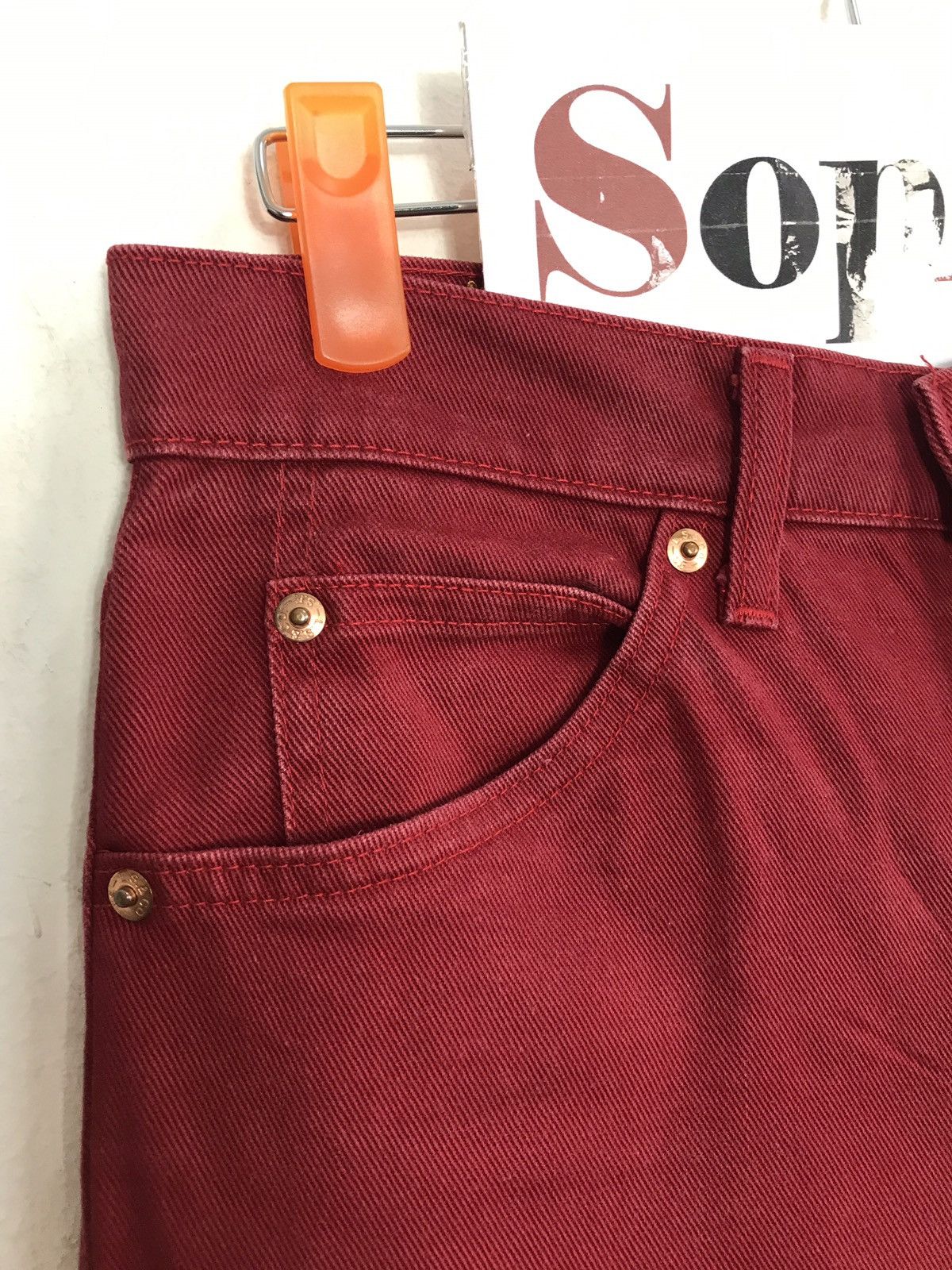 Japanese Brand × Levi's × Levi's Vintage Clothing Vintage Levi’s Red Colour Denim Jeans style Size US 30 / EU 46 - 6 Thumbnail