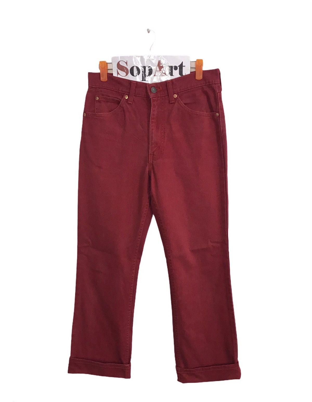 Japanese Brand × Levi's × Levi's Vintage Clothing Vintage Levi’s Red Colour Denim Jeans style Size US 30 / EU 46 - 1 Thumbnail