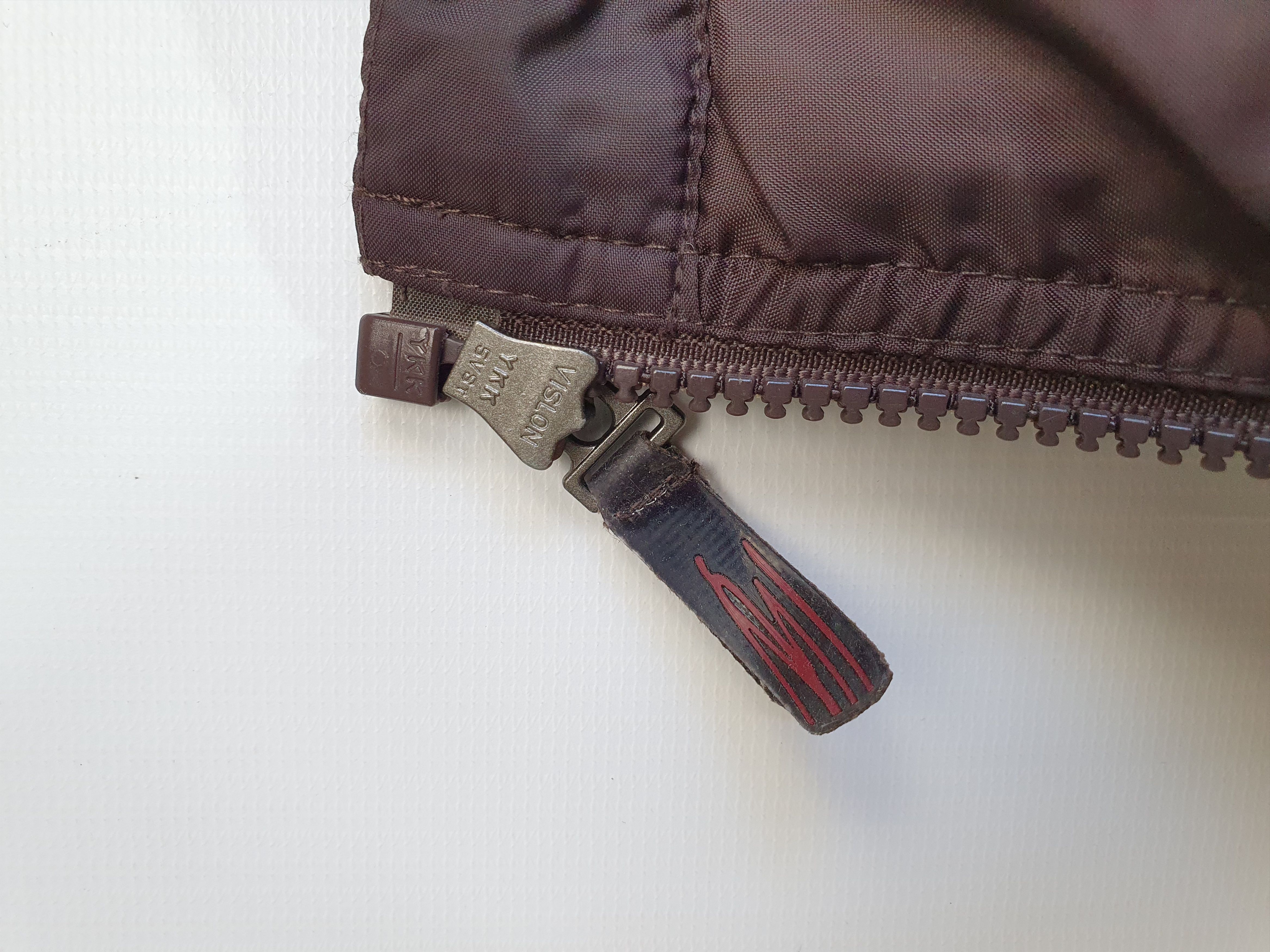 Nike × Vintage 90s Rare NIKE Haze Purple Down Vintage Jacket Size US L / EU 52-54 / 3 - 12 Thumbnail