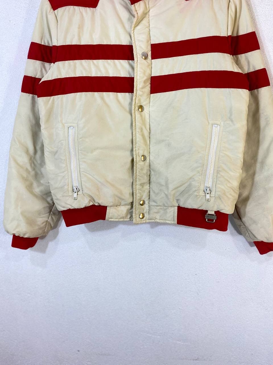 Vintage Vintage Profile Retro Puffer Jacket Nice Design Size US L / EU 52-54 / 3 - 6 Thumbnail