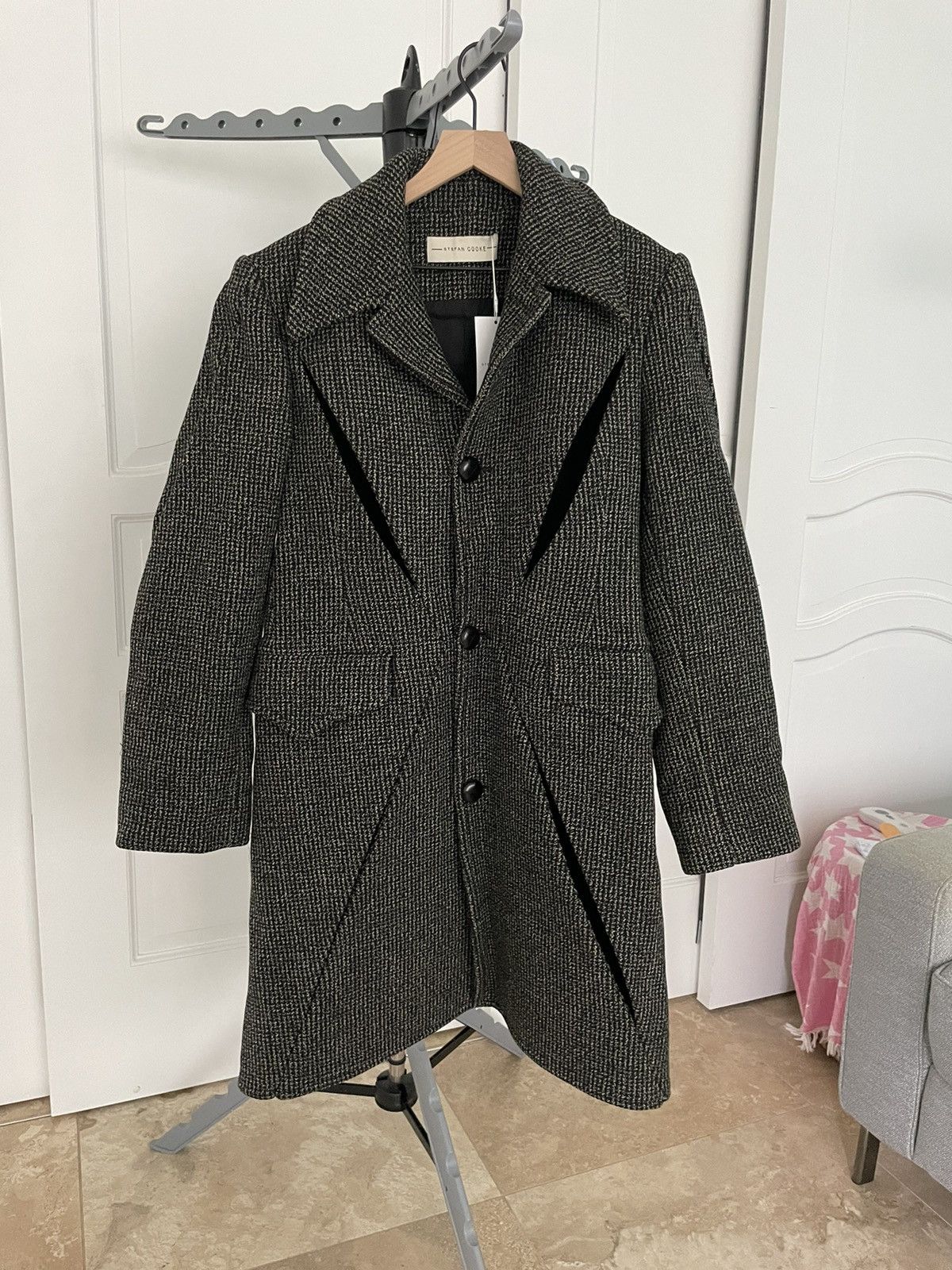 Stefan Cooke AW19 Long Slashed Coat Size US M / EU 48-50 / 2 - 1 Thumbnail