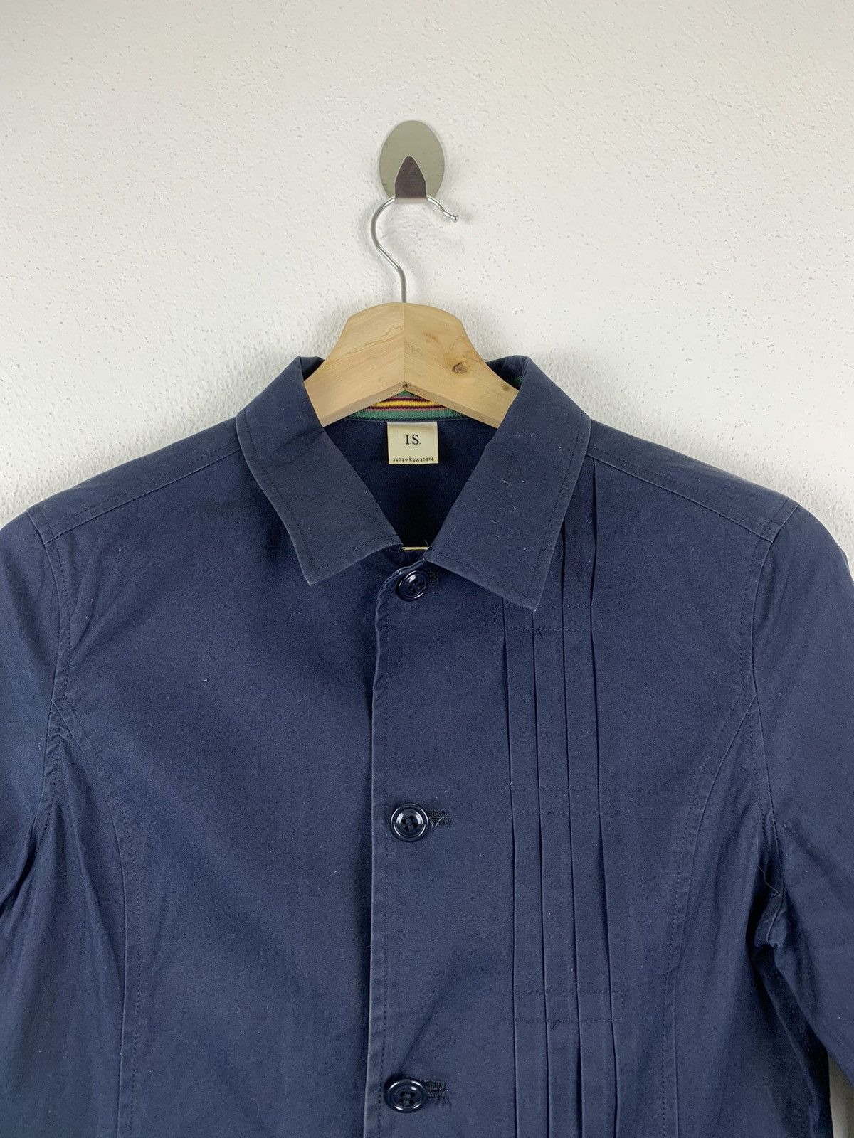Issey Miyake VINTAGE IS SUNAOKUWAHARA BUTTON UP JACKET Size US S / EU 44-46 / 1 - 3 Thumbnail