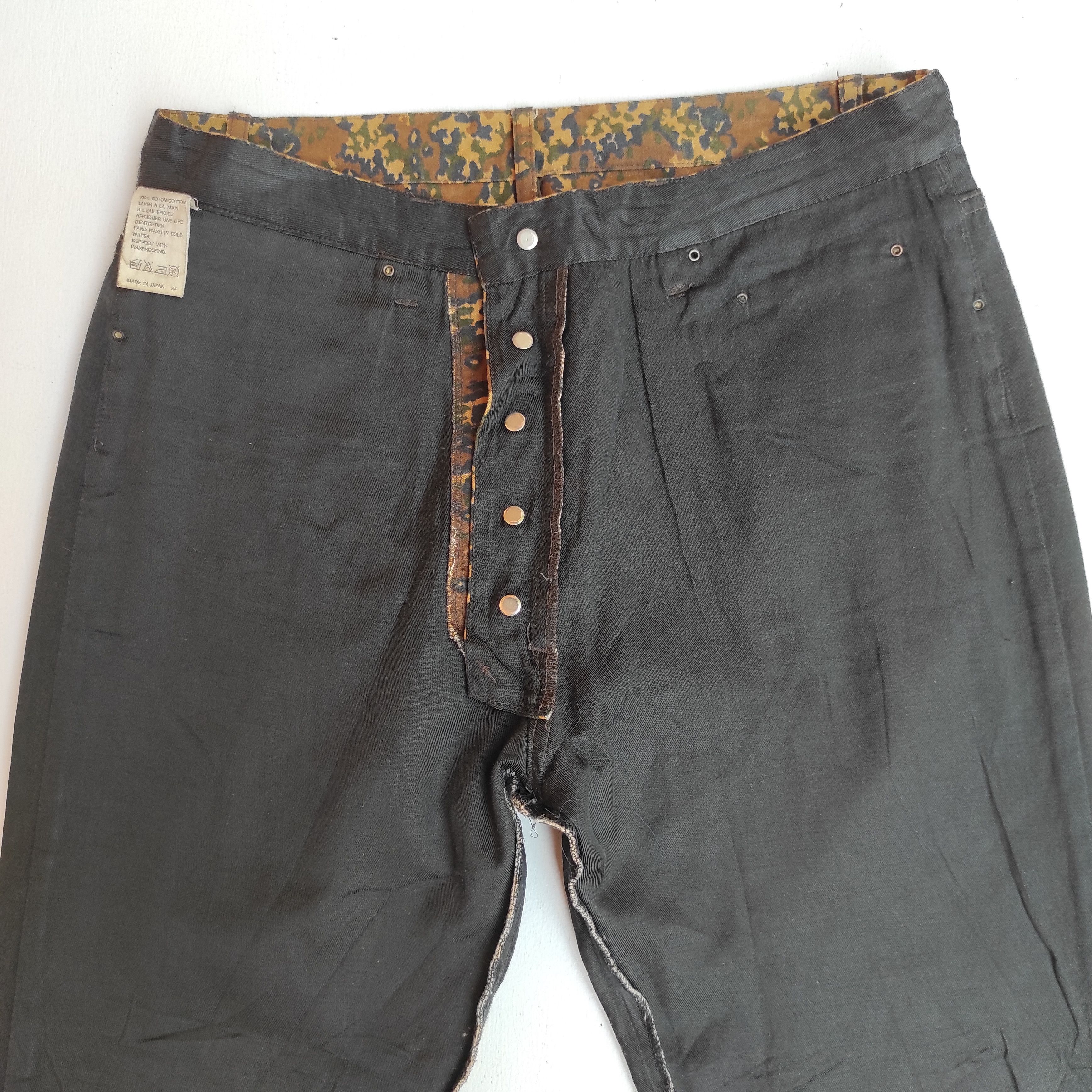A.P.C. A.P.C Leopard Pants Wax Cotton Nice Design Size US 28 / EU 44 - 22 Thumbnail
