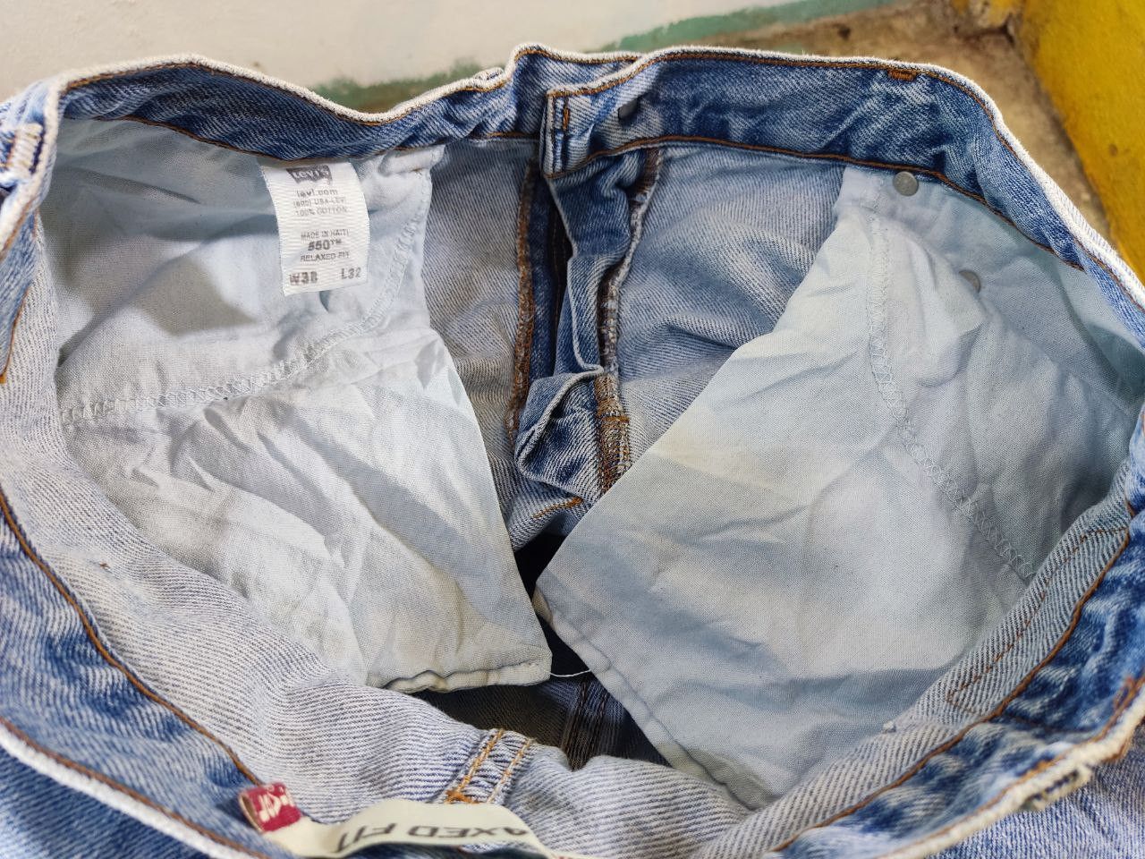 Levi's vintage levis 550 relaxed fit denim Size US 38 / EU 54 - 6 Thumbnail