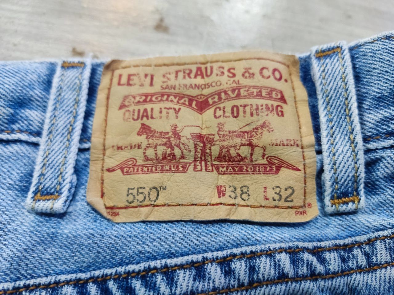 Levi's vintage levis 550 relaxed fit denim Size US 38 / EU 54 - 5 Thumbnail