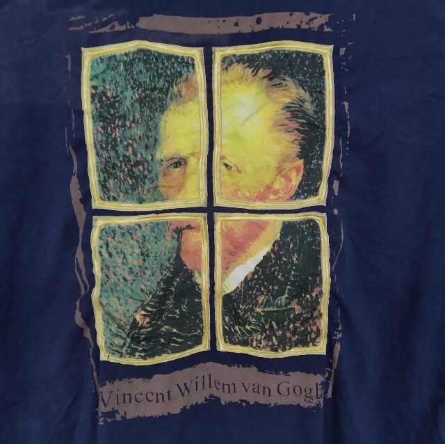 Arts & Science Vintage Vincent Van Gogh Painting Designers Artwork Dali Size US L / EU 52-54 / 3 - 3 Thumbnail