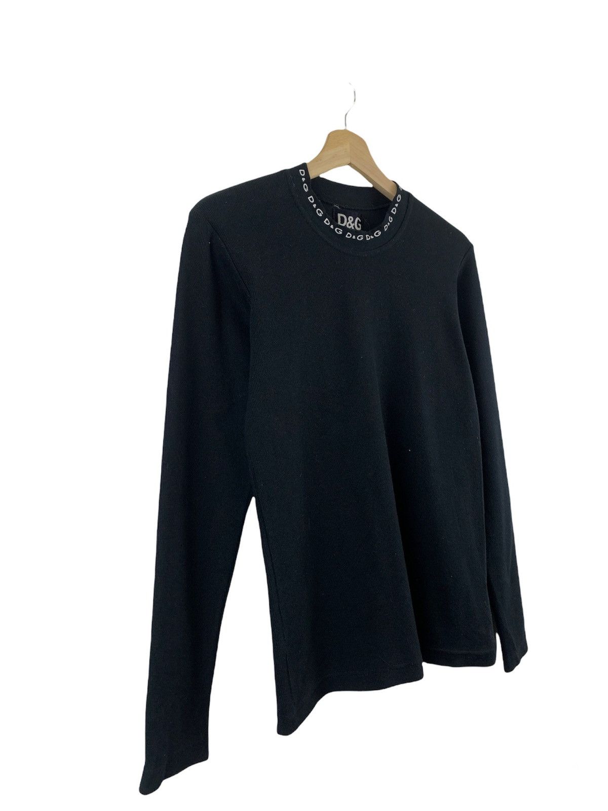 Dolce & Gabbana DOLCE & GABBANA FITTED BLACK SHIRT Size US S / EU 44-46 / 1 - 3 Thumbnail